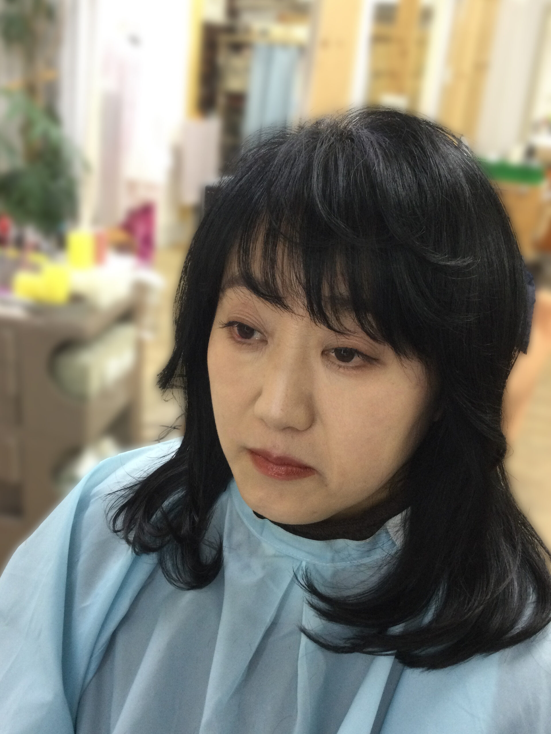 印象チェンジ♪ヘアカットとメイク