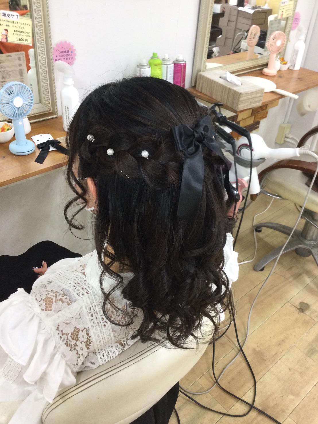 初めてのライブヘア・イベントヘアにチャレンジ☆横浜関内Hair＆Make ZENのブログ