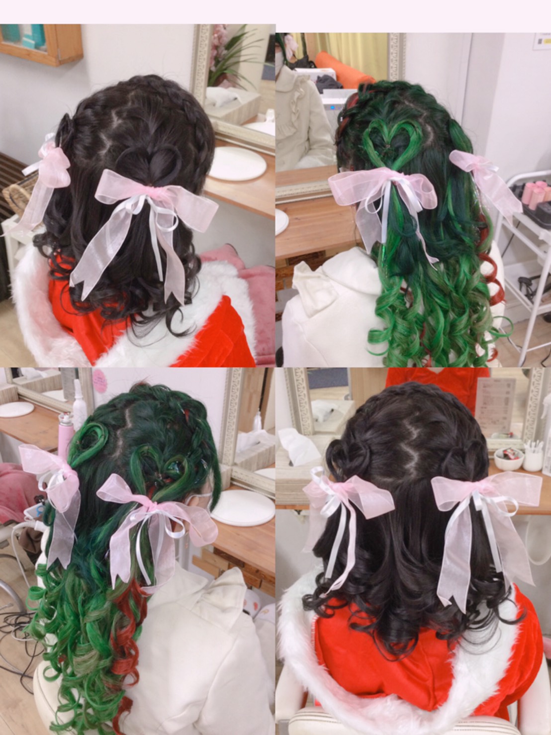 イベントヘアとポニーテールのヘアセット☆